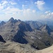 Nach Südwesten, Cima dell Uomo(3011m) und Costabellakamm.