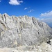 Sudwand des Marmolada, mit Punta Roca Bergstation, 3250m.