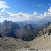 Hier ist die Abstieg zur Passo Ombretola,2664m,links im Bild.