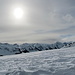 die Sonne tut sich schwer, die grauen Wolken zu vertreiben