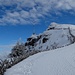 der wintermässig eingerichtete Weg zu Rigi Kulm besticht heute mit den guten "blau-weissen" Bedingungen
