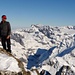 Gipfelfoto Oberalpstock 3328m mit [u Bombo]