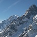 Mont Blanc mit Arrête Peuterey und Grande Jorasses