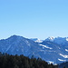 Liechtensteiner Gipfel, darunter die Alpspitz, wo wir uns erst neulich herumgetrieben haben