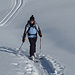 Bei dem Pulverschnee macht das Skifahren sichtlich Spass