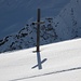 Croix sur le côté de la Furkastrasse