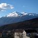 Pashtrik in January, seen from the border of Albania and Kosovo