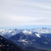 Blick auf die hohen Gipfel des Lechquellengebirges und des Verwalls