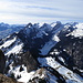 Klassischer Alpsteinblick vom Gipfel des Hohen Kasten