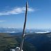 Das markante Gipfelkreuz auf dem Wälscher Ring (2623 m).