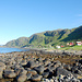 Hier der flacherer Teil der Insel mit dem Ort Goksøyr inkl. Campingplatz.