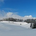 Blick nach Oberhorn hinüber - welch zauberhafte Winterstimmung!