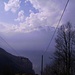 Il lago Maggiore e fra le nuvole spunta il Limidario 2188m