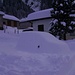 Cozzera 1301m: una macchina completamente coperta dalla neve!