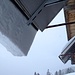 Dachschnee bei der Alp Ahorn