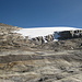 Schöner Gletscherschliff auf den Platten