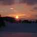 Eiskalter Sonnenuntergang am Egelsee<br /><br />Tramonto freddissimo all`Egelsee