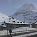 Unser Ausgangspunkt war die Station Bernina Suot (2046m) wo auch das Gasthaus Berninahaus steht. Gleich hinter dem Hotel konnten wir unsere Ski anziehen und in Richtung Val da Fain dessen Talausgang unter dem Piz Alv (2974,8m) liegt.