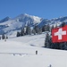 2 Stunden, 43 Minuten und 13 Sekunden musste ich warten, bis die Schweizer Fahne so schön (kitschig) flatterte...