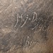 Diese Inschrift in der Bennohöhle ist (angeblich) "gefälscht" worden, un einen Forscher hinters Licht zu führen!