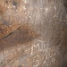 Inschriften in der Schwedenhöhle, die einst als Versteck diente