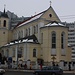 Мінск - Сабор Святых апосталаў Пятра і Паўла.<br />(Minsk - Sabor Svjatych apostalaŭ Pjatra i Paŭla).<br /><br />Die gelbe Kirche Sankt Peter und Paul wurde 1613 gebaut. Sie überstand ebenfalls die Zerstörung von Minsk durch die Nazis. Während der Sowjetzeit war sie ein Fischladen. Nun wird sie wieder von der orthodoxen Kirche als Gotteshaus benutzt.<br /><br />