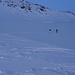 Schweizer Bergführer mit Gast unterwegs