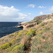 An der Mittelmeerküste zwischen Għar Lapsi und Ras il-Ħamrija - Rückblick in Richtung Għar Lapsi. 