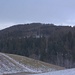 Der bewaldete Hügel Bloond (551m).