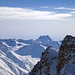 Hinter der Amselflue thront der Piz Kesch über den Albula-Alpen