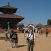 Eccomi in Durbar Square di Bhaktapur, area monumentale e turistica 