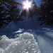 Im Schatten des Laubenecks ist der Schnee noch ganz pulvrig. Ein Kristallhaufen.<br /><br />Nell`ombra del Laubeneck la neve è ancora molto farinosa. Un mucchio di cristalli.
