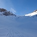 Rückblicke auf die Piste vom Säntis zur Meglisalp