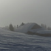 Alp Ebenwald, verabschiedet sich in den Nebel und die Nacht.