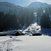 Der Alpbetrieb in Unter Vermii im Winterschlaf.