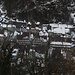 Tiefblick auf Waldenburg von der Aussichtskanzel zwischen Vorder Gerstel und der Ruine.