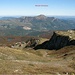 in prossimità della vetta del Monte La Nuda,panorama su Cerreto Laghi e Monte Ventasso..