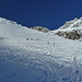 Anstieg auf dem Ochsentaler Gletscher