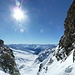 An der Buinlücke, Blick in die Schweiz und Südtirol