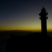 Sonnenuntergang am Punta Teno mit Blick auf La Gomera