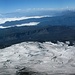 Höher und höher - rechts sieht man den Vulkan Lanin (3776m, hierzu gibts auch einen Hikr-Bericht)