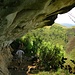 Eine typische "Höhle" zum Übernachten