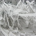 Wind, Eis und Schnee formten diese zackigen Skulpturen