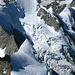 Tiefblick auf den Gletscherzirkus des Ober Gabelhorn