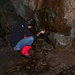Ein schmelzwasser'leitung' in Grotte Dagobert