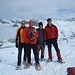Beppe,Ivan,Amedeo,Gabri e Suni sul Grosshorn