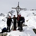 Prima foto di gruppo allo Auf den Stöcken o Schafberg (2591mt)