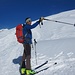 Tassilo beim Südtiroler Gipfelerklären ;-)