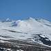 Und hier das Haupt des Snæfellsjökull, da sind etliche Krater auszumachen.
