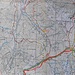 Cartina della zona del Cavalbianco..